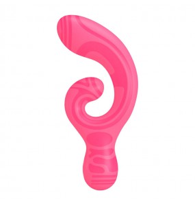 PRETTY LOVE - VERITY Pattern Dual-Motor Vibration Massager (Chargeable - Red Rose)